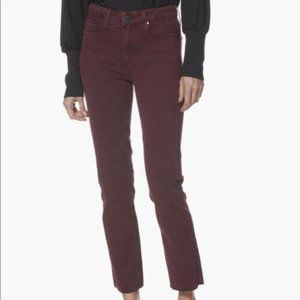 Paige Hoxton Straight Ankle Raw Hem, Size 30